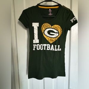 Victoria’s Secret PINK Green Bay Packers Shirt - Size XS